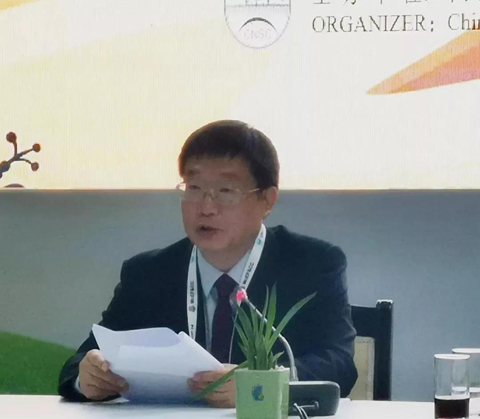 圖片：國家林業和草原局荒漠化防治司司長孫國吉